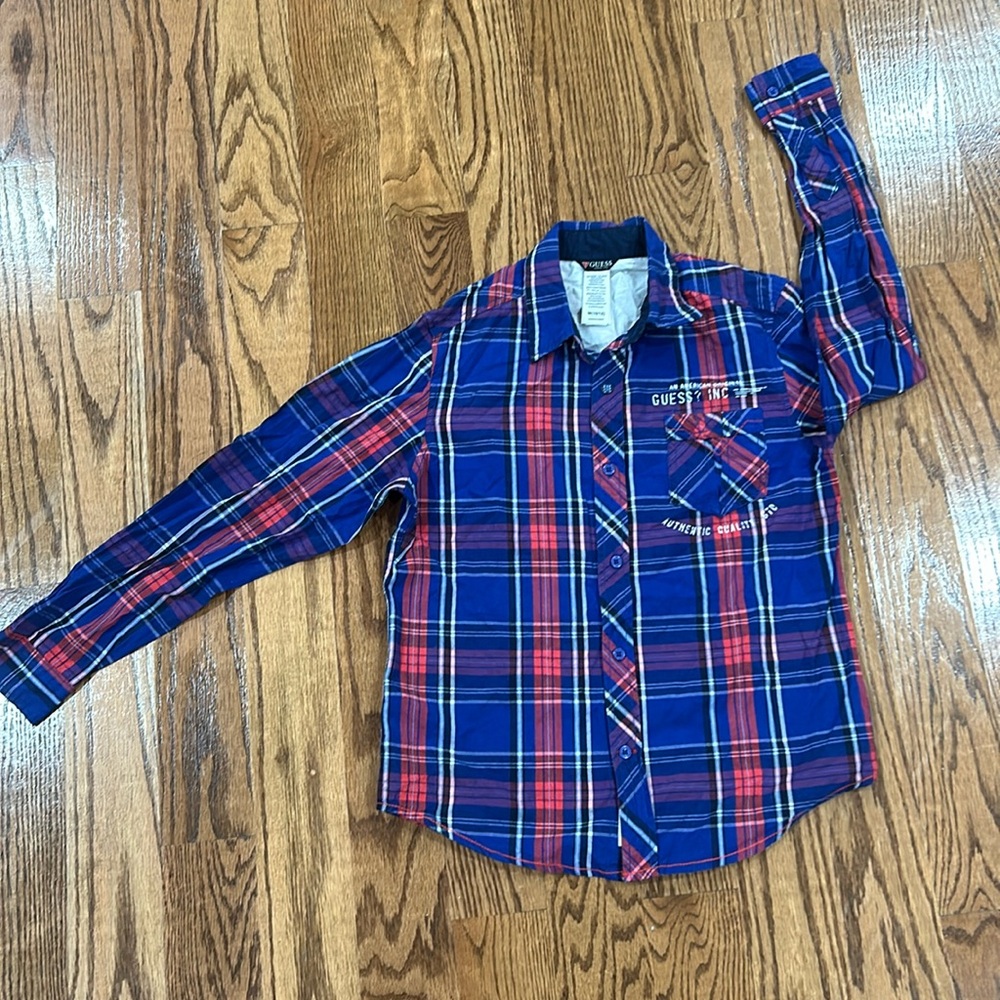 Tuxedo, long sleeve Guess size 10/12 good condition kids